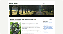 Desktop Screenshot of kiang-gallery.com